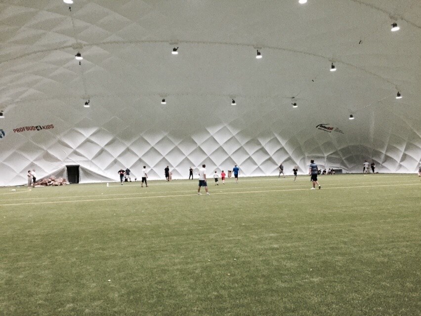 Nowa hala pneumatyczna InterHall w Krośnie, InterHall Sp. z o.o. - Budowa hal sportowych Hala piłkarska