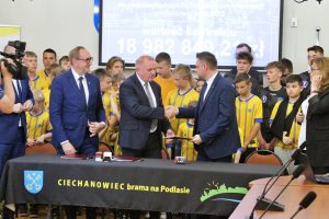 PRZEBUDOWA STADIONU MIEJSKIEGO W CIECHANOWCU, InterHall Sp. z o.o. - Budowa hal sportowych